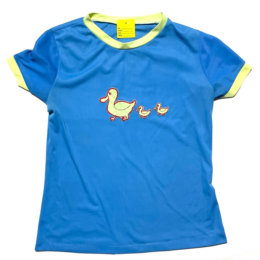 90's nylon Duck shirt